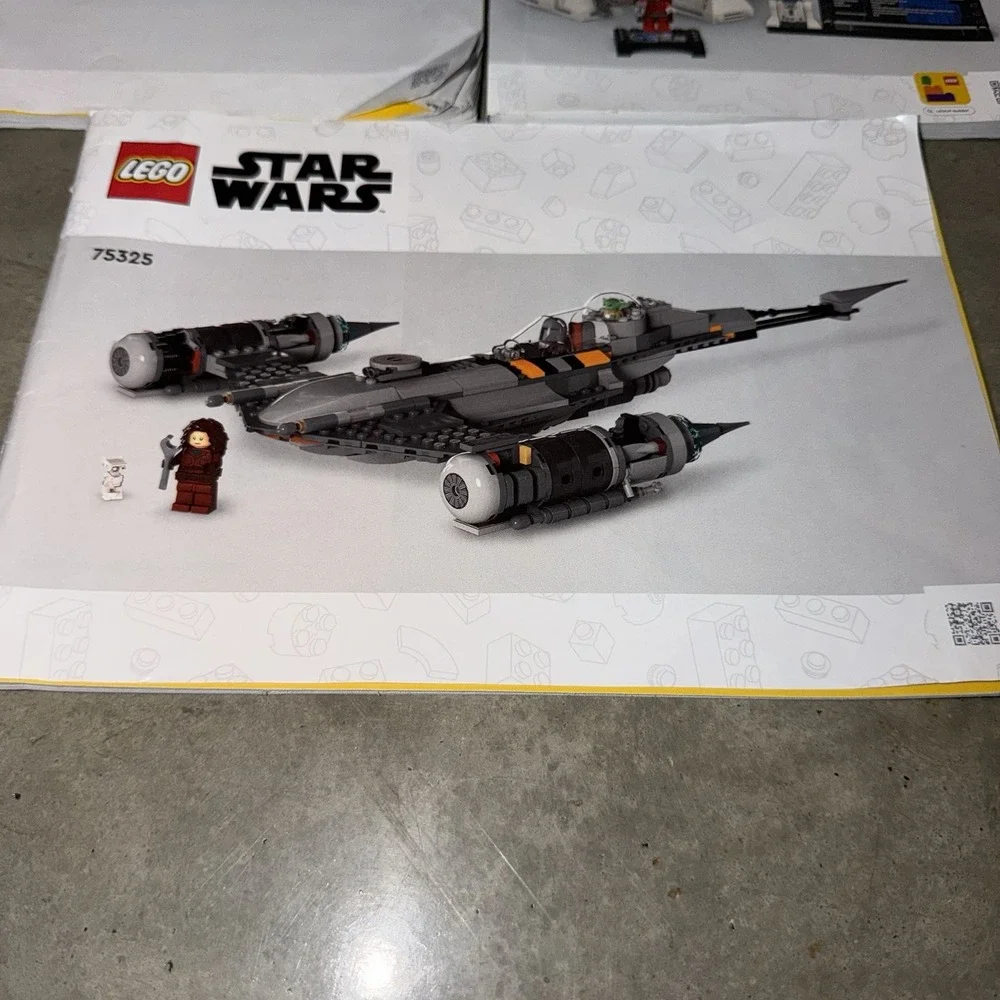 LEGO‎ Star Wars Instruction Manuals Lot 75325 75379 75362 Mandalorian
